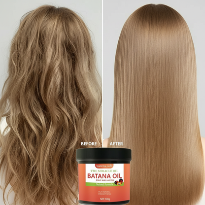 Magic Red Batana Oil Hair Mask 10 Seconds Fast Repair Hair Desiccation Damage Hair Mask Treatment Hair Shiny Hair Care